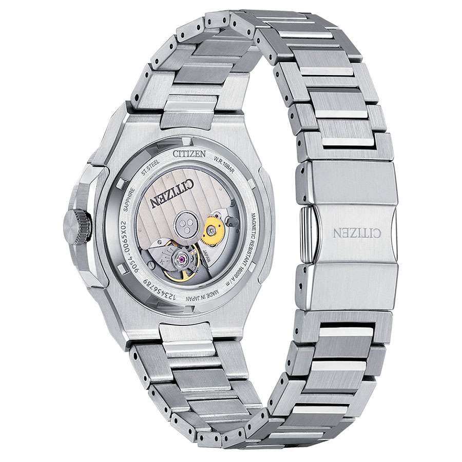 Citizen Citizen Series 8 NB6030-59L мужские часы синий циферблат на запястье