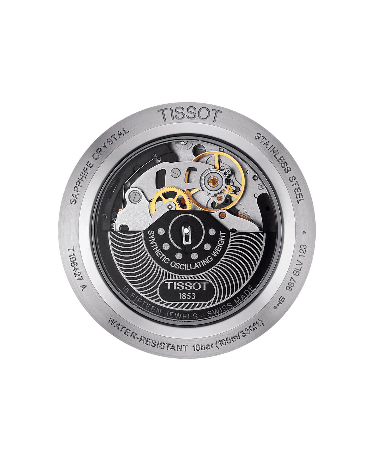 Tissot Tissot V8 Automatic Chronograph T106.427.16.051.00 V8 , наручные мужские часы фото под углом