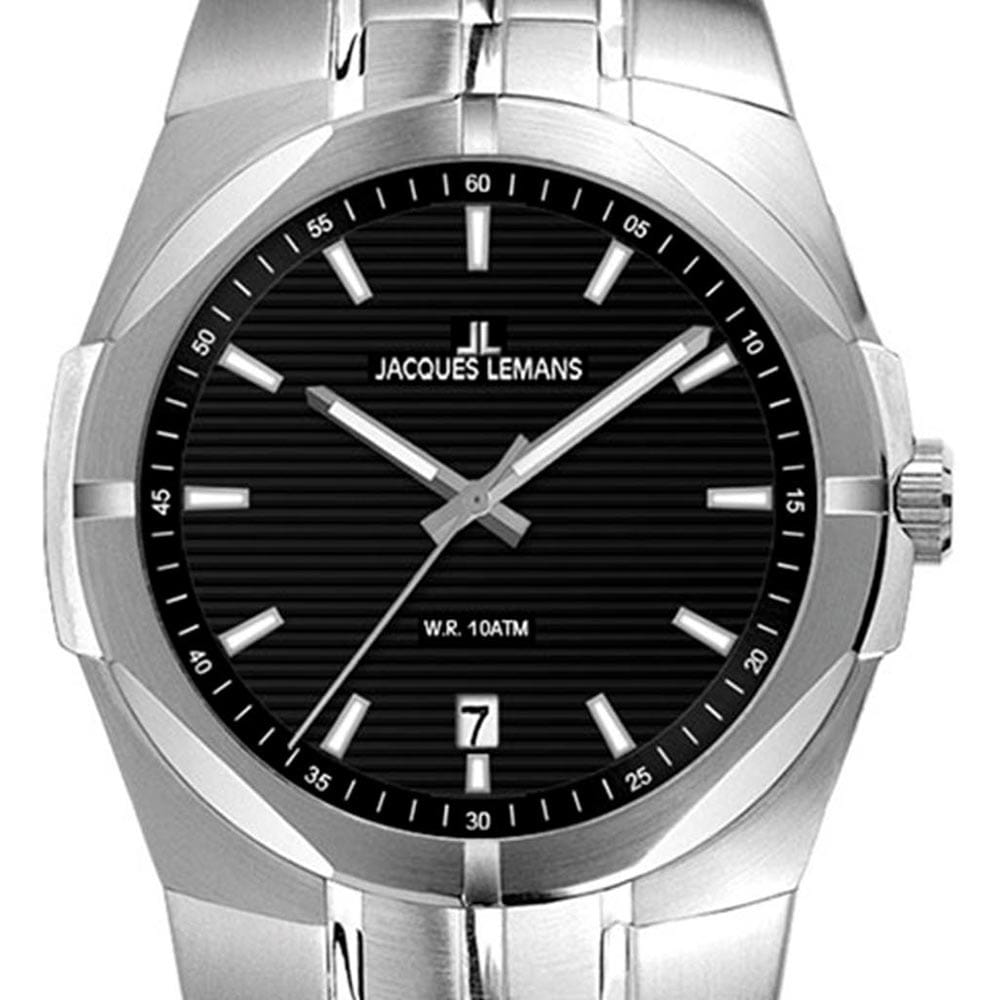 Jacques Lemans Jacques Lemans 1-2177A , наручные мужские часы фото под углом