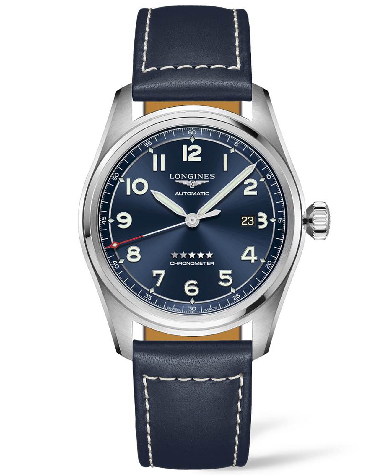 Longines Longines Spirit Prestige Edition L3.811.4.93.9, spirit швейцария мужские часы на браслете нержавеющая сталь боковой вид
