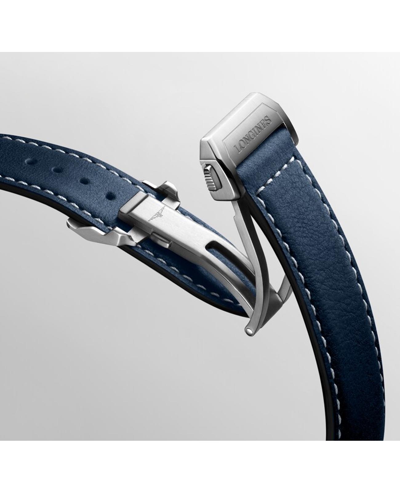 Longines Longines Spirit L3.802.4.93.2 швейцария наручные мужские часы заводная головка с логотипом Longines