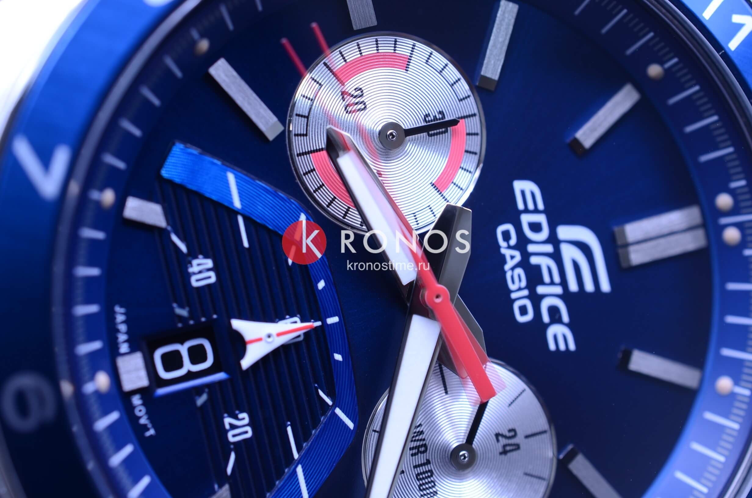 Casio Casio Edifice EFV-590D-2AVUEF EFV — детали корпуса и нержавеющая сталь