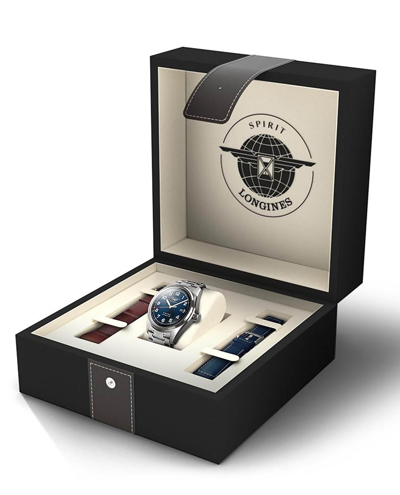 Longines Longines Spirit Prestige Edition L3.811.4.93.9 L38114939 оригинальные мужские часы в комплекте с коробкой