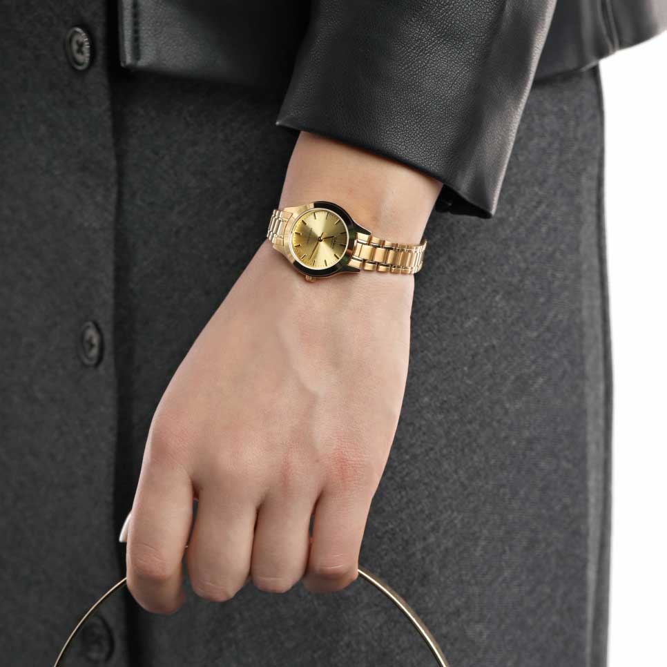 Casio Casio Collection LTP-1128N-9A, ltp япония женские часы на браслете сталь с ip покрытием боковой вид