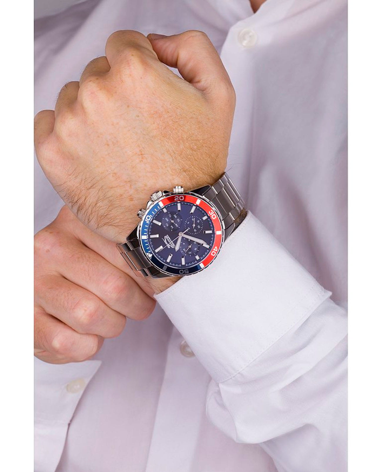 Slazenger Slazenger Multifunction SL.09.2065.2.03 , наручные мужские часы фото под углом