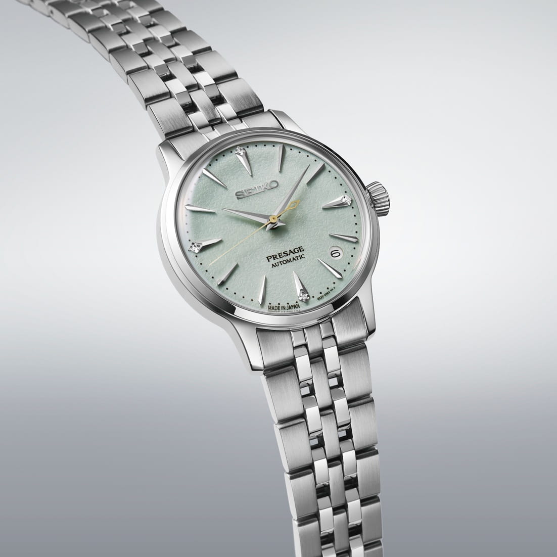 Seiko Seiko Presage Cocktail Time SRPL63J1 Cocktail Time - задняя крышка сталь металл корпуса, япония часы