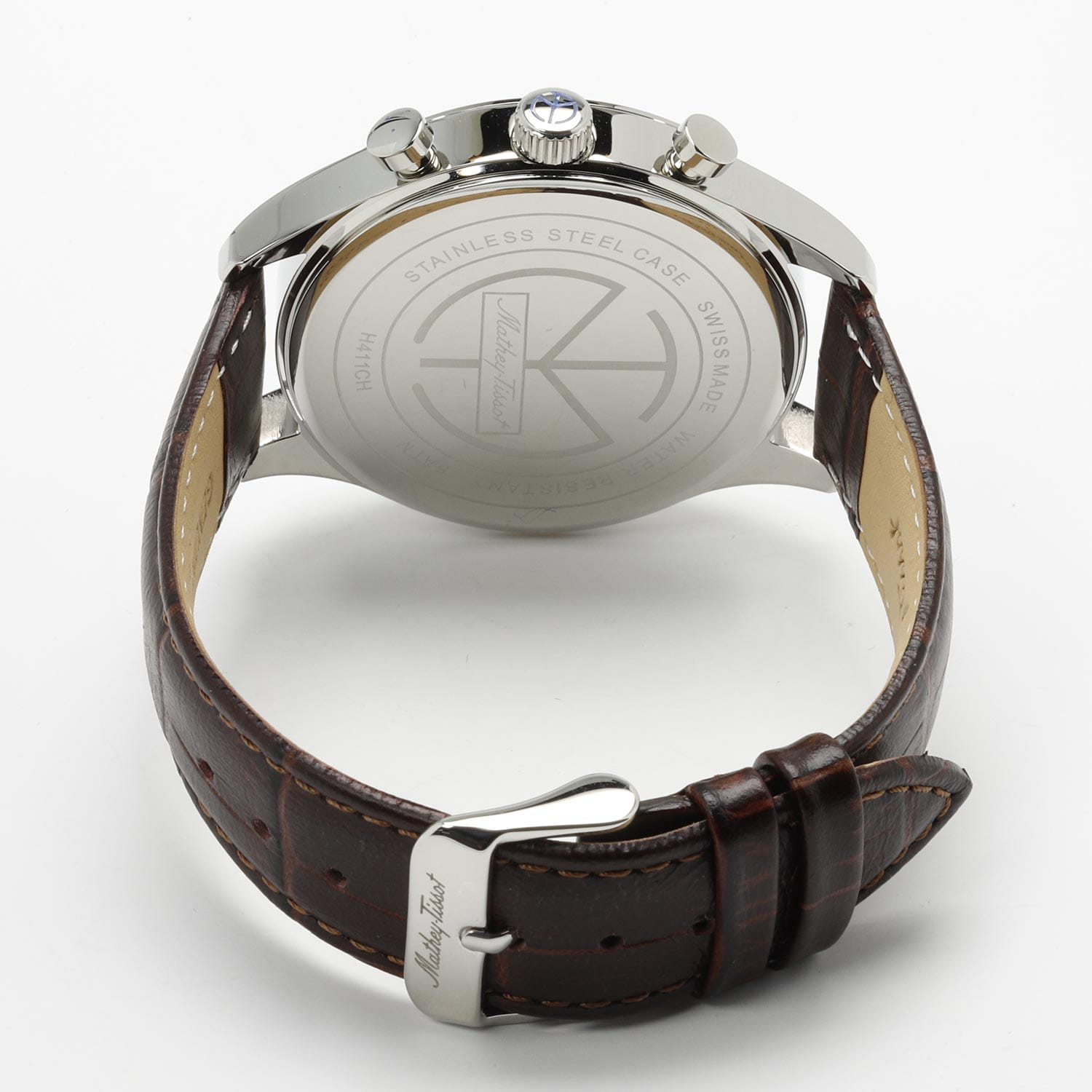 Mathey-Tissot Mathey-Tissot Urban H411CHALS мужские часы серебристый циферблат на запястье