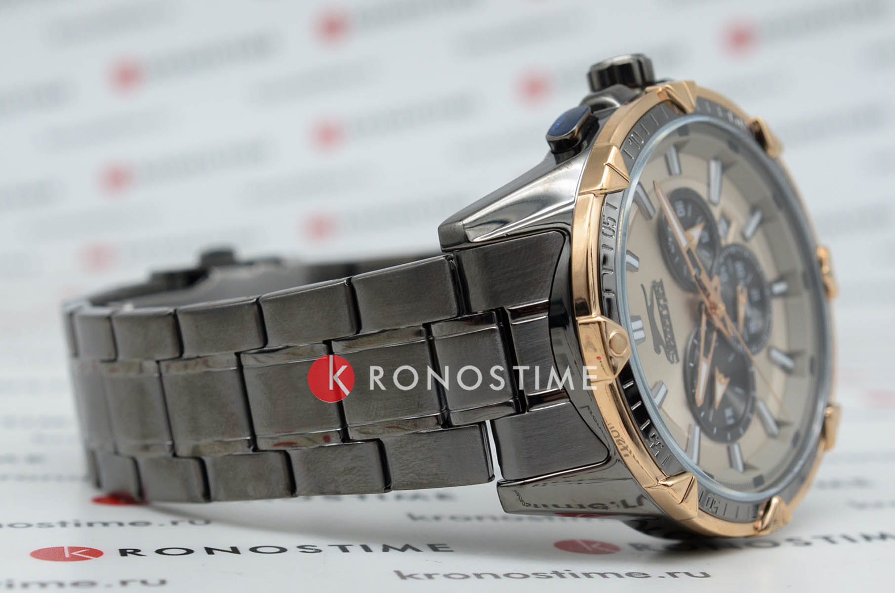 Slazenger Slazenger Multifunction SL.09.2035.2.03 мужские часы синий циферблат на запястье