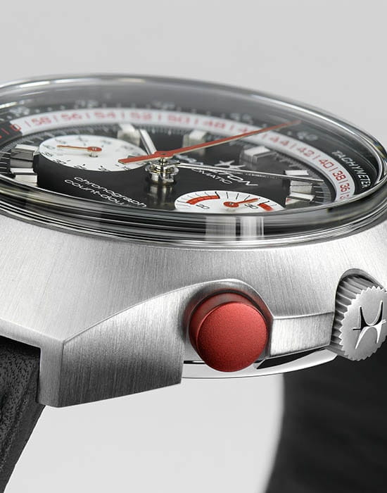 Оригинальные часы Hamilton Hamilton American Classic Chrono-Matic 50 Auto Chrono Limited Edition H51616731 механические калибр механизма h-31 общий вид