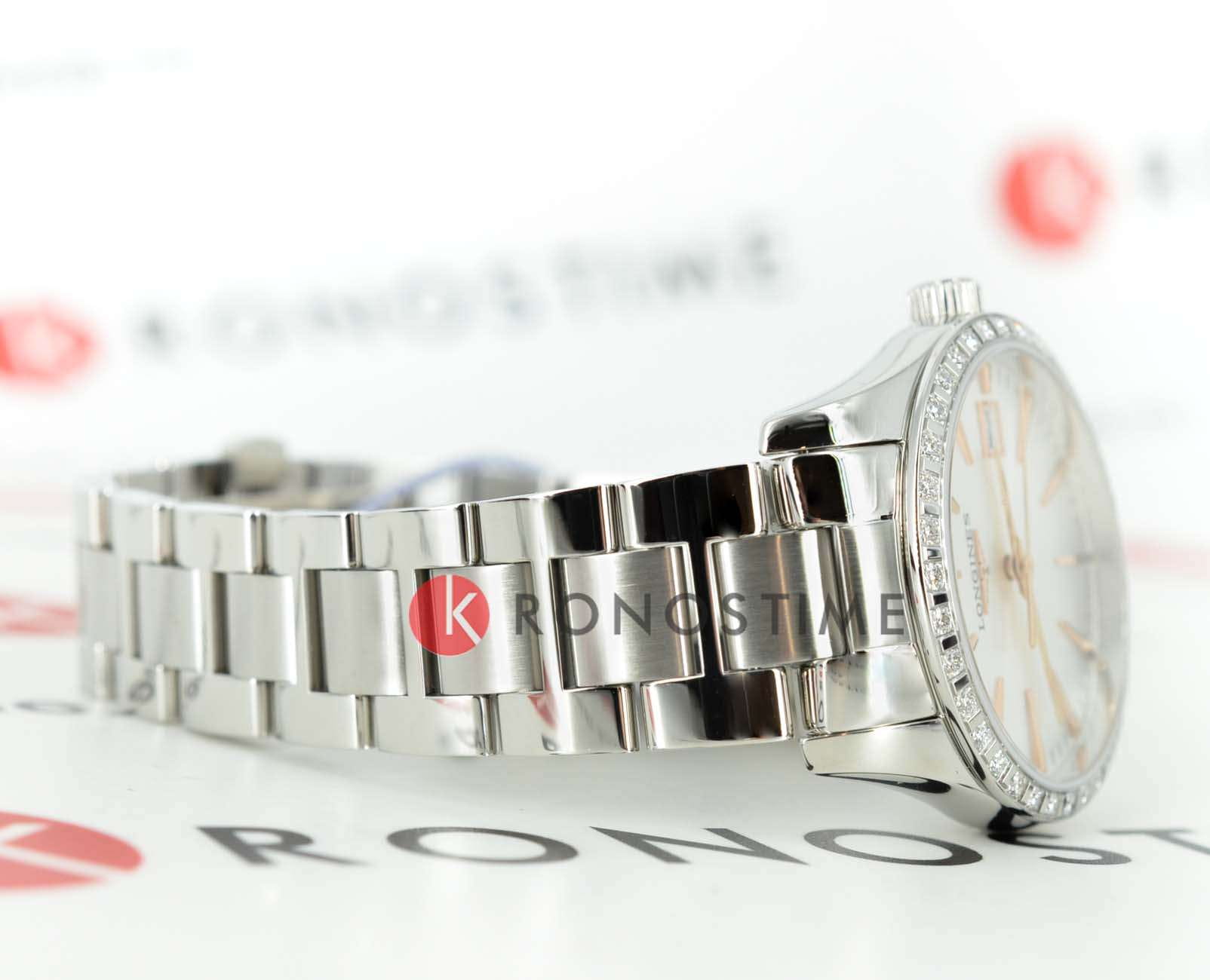 Оригинальные часы Longines Longines Conquest Classic  L2.386.0.72.6 кварцевые калибр механизма l156 (на основе eta 255.412) общий вид