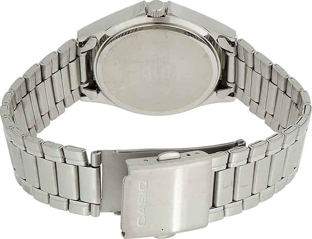 Casio Casio Collection MTP-1239D-7ADF (MTP-1239D-7A), collection япония мужские часы на браслете нержавеющая сталь боковой вид