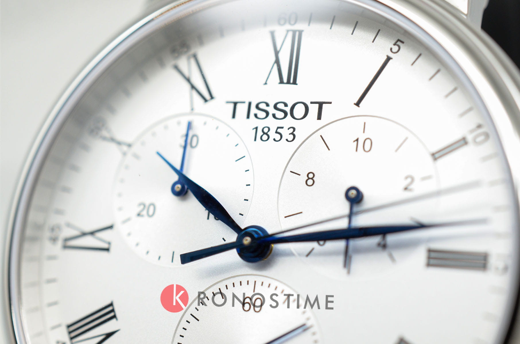 Оригинальные часы Tissot Tissot Carson Premium Chronograph T122.417.16.033.00 кварцевые калибр механизма  общий вид