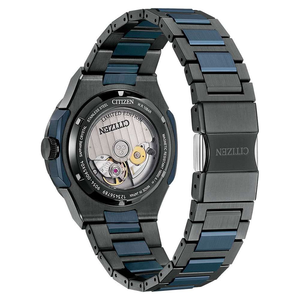 Citizen Citizen Series 8 NB6036-52N, series 8 япония мужские часы на браслете нержавеющая сталь с ip-покрытием боковой вид