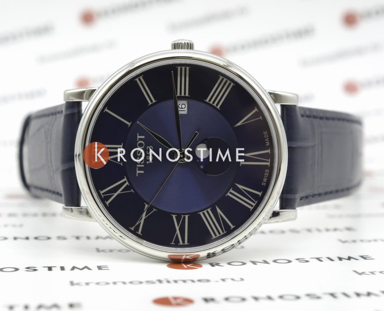 Tissot Tissot Carson Premium Gent Moonphase T122.423.16.043.00 Carson - задняя крышка сталь металл корпуса, швейцария часы