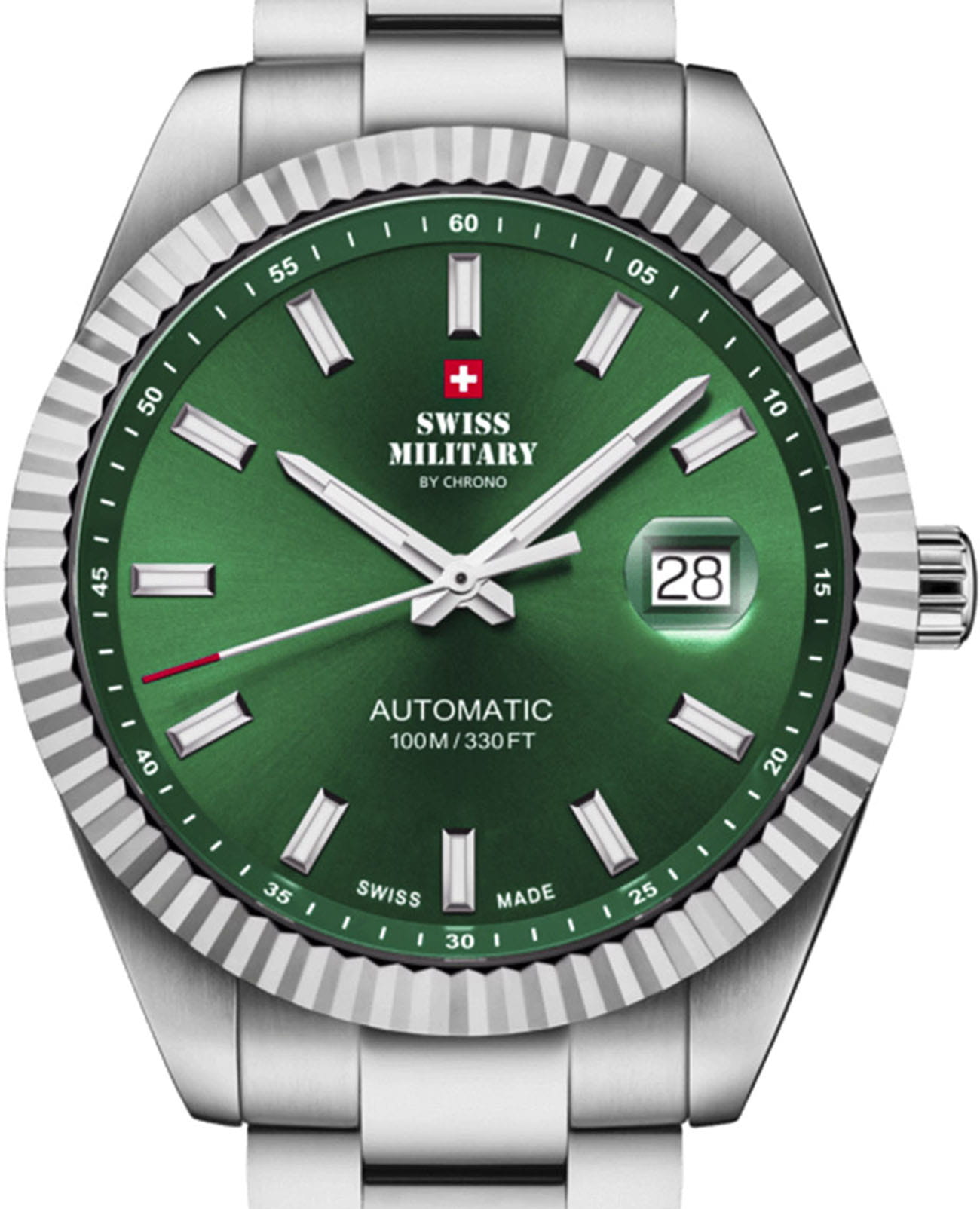 Swiss Military by Chrono Swiss Military by Chrono Automatic Collection SMA34110.04 , наручные мужские часы фото под углом