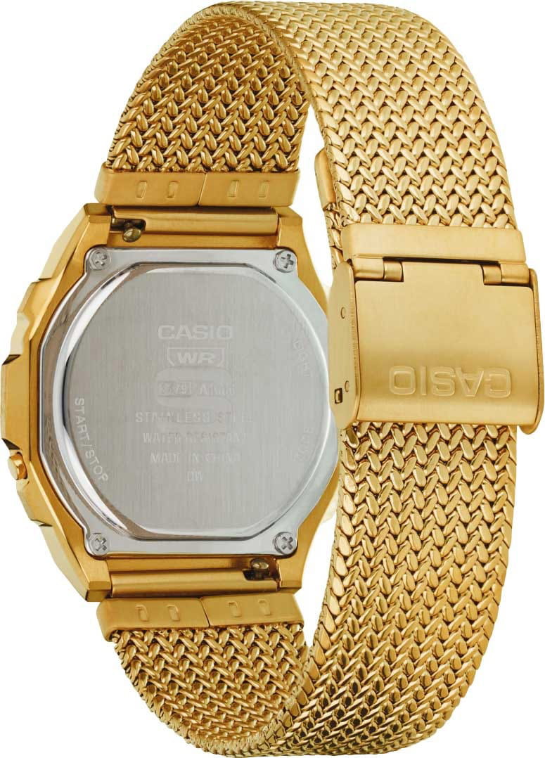 Casio Casio Vintage A1000MGA-5 япония наручные женские часы заводная головка с логотипом Casio
