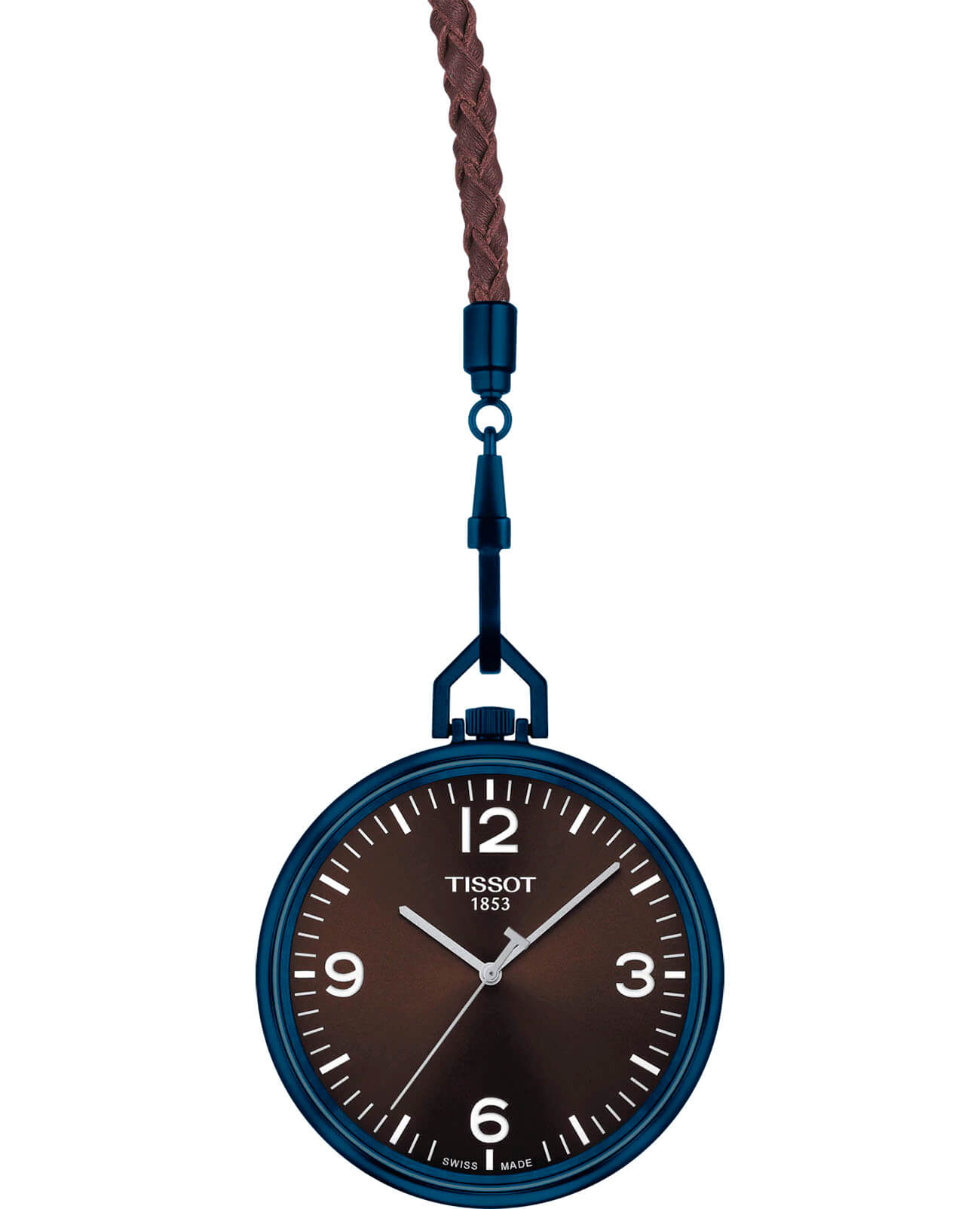 Tissot Tissot Lepine T863.409.99.297.00  T8634099929700 кварцевые мужские часы коричневый циферблат, браслет не выбрано — вид спереди