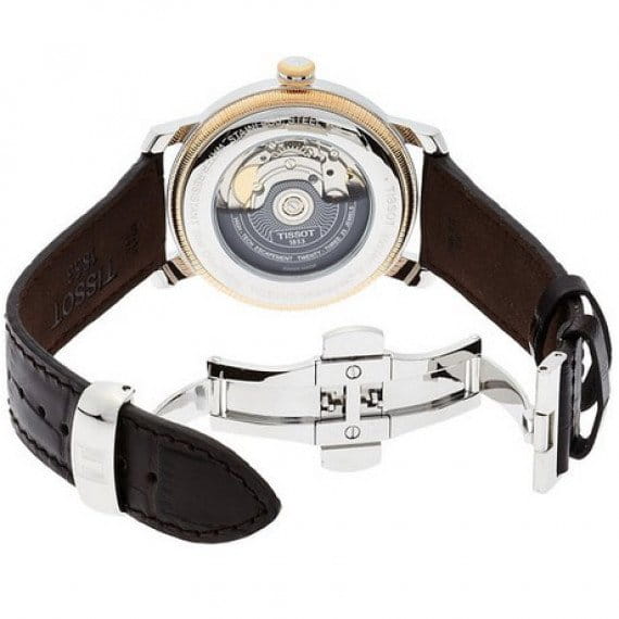 Tissot Tissot Bridgeport Powermatic 80 T097.407.26.033.00 мужские часы белый циферблат на запястье