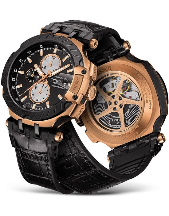 Tissot T1154273705100 мужские часы застежка крупным планом