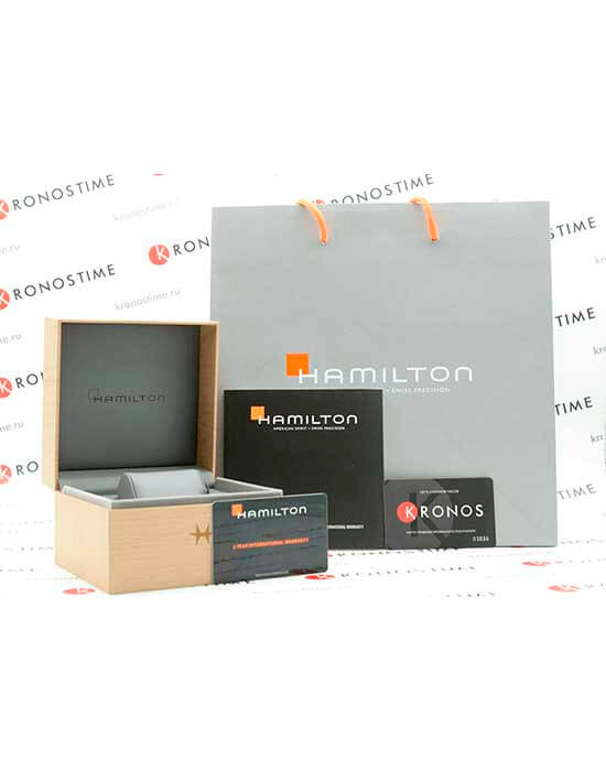 Оригинальные часы Hamilton Hamilton Khaki Aviation Worldtimer Chrono Quartz H76714135 кварцевые калибр механизма h-41e общий вид