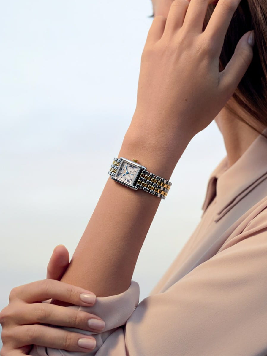 Longines Longines Mini DolceVita L5.200.5.70.7 , наручные женские часы фото под углом