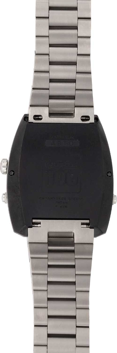 Слава Слава Погоня 9002737/100-GL32  - задняя крышка титан корпуса, россия часы