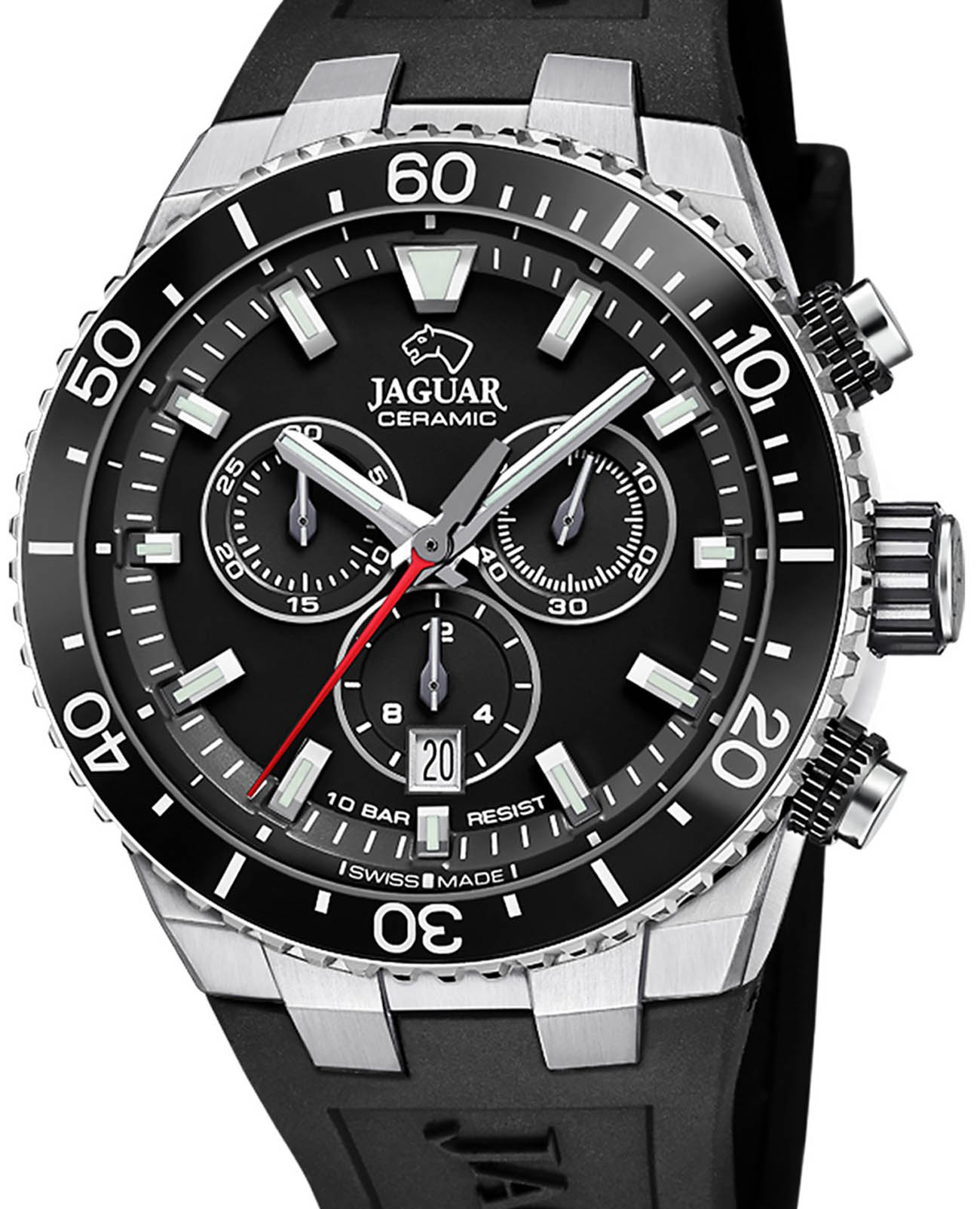 Jaguar Jaguar Ceramic J1021/5 , наручные мужские часы фото под углом