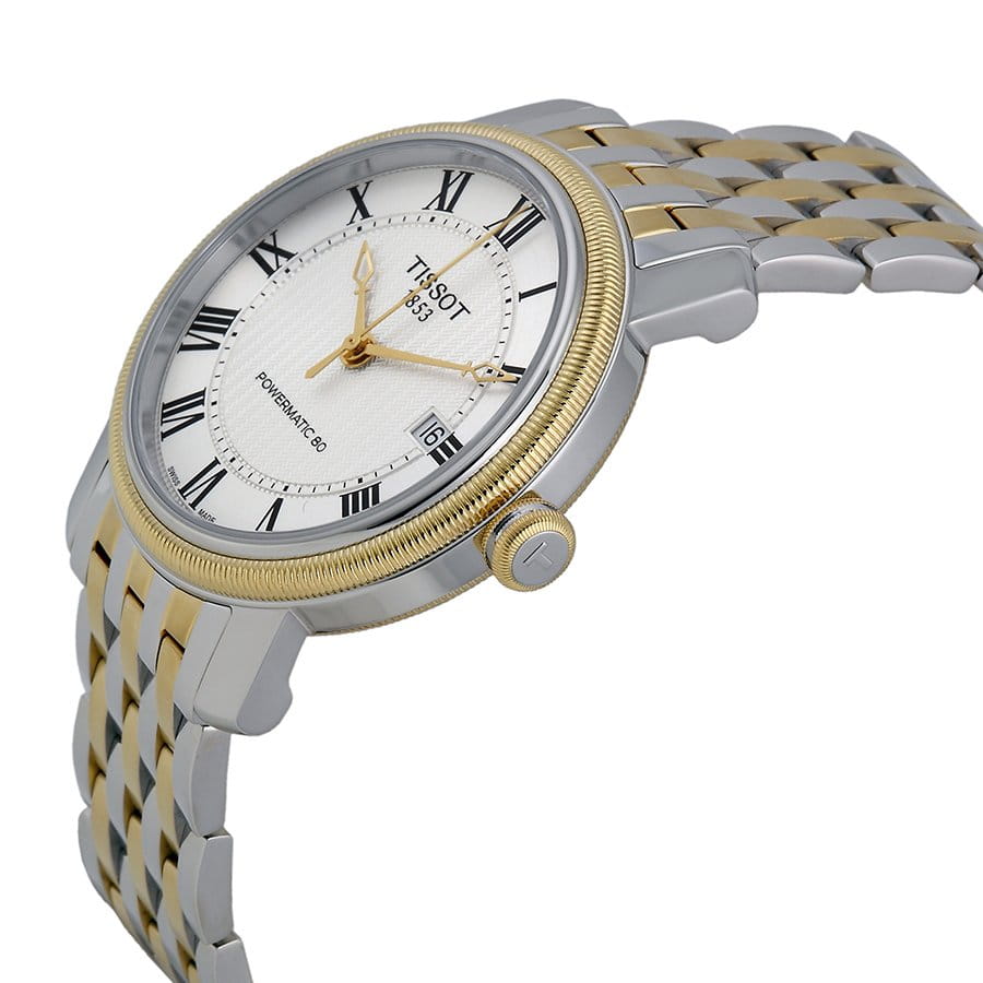 Tissot Tissot Bridgeport Powermatic 80 T097.407.22.033.00 Bridgeport, наручные мужские часы фото под углом