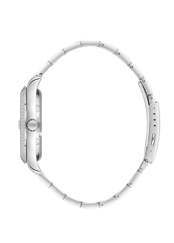 Swiss Military Hanowa Swiss Military by Chrono Automatic Collection SMA34110.01,  швейцария мужские часы на браслете нержавеющая сталь боковой вид