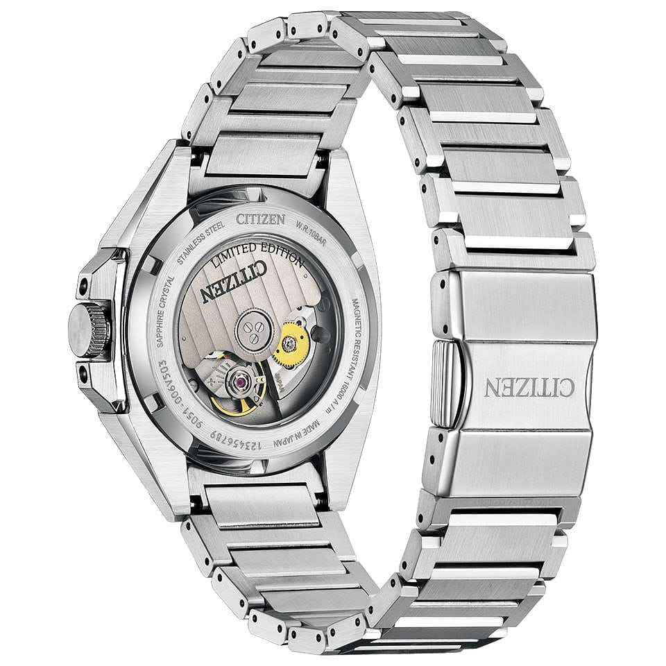 Оригинальные часы Citizen Citizen Series 8 NB6051-59L механические калибр механизма citizen 9051 общий вид