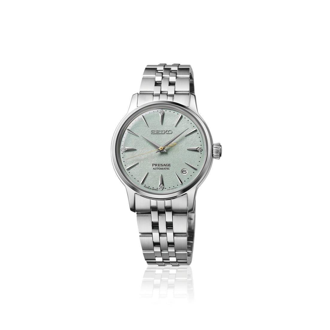 Seiko Seiko Presage Cocktail Time SRPL63J1 Cocktail Time — детали корпуса и нержавеющая сталь
