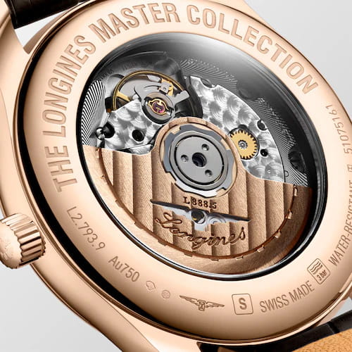 Longines Longines Master Collection L2.793.9.78.3, master collection швейцария мужские часы на браслете кожаный боковой вид