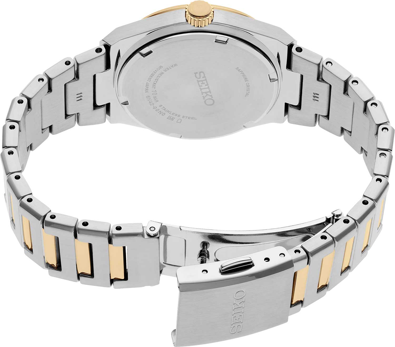 Оригинальные часы Seiko Seiko Discover More SUR578 кварцевые калибр механизма 6n42 общий вид