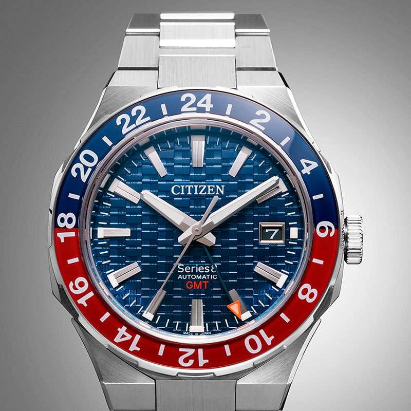 Citizen Citizen Series 8 NB6030-59L , наручные мужские часы фото под углом