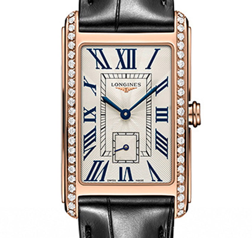 Longines Longines DolceVita L5.512.9.71.0 , наручные женские часы фото под углом