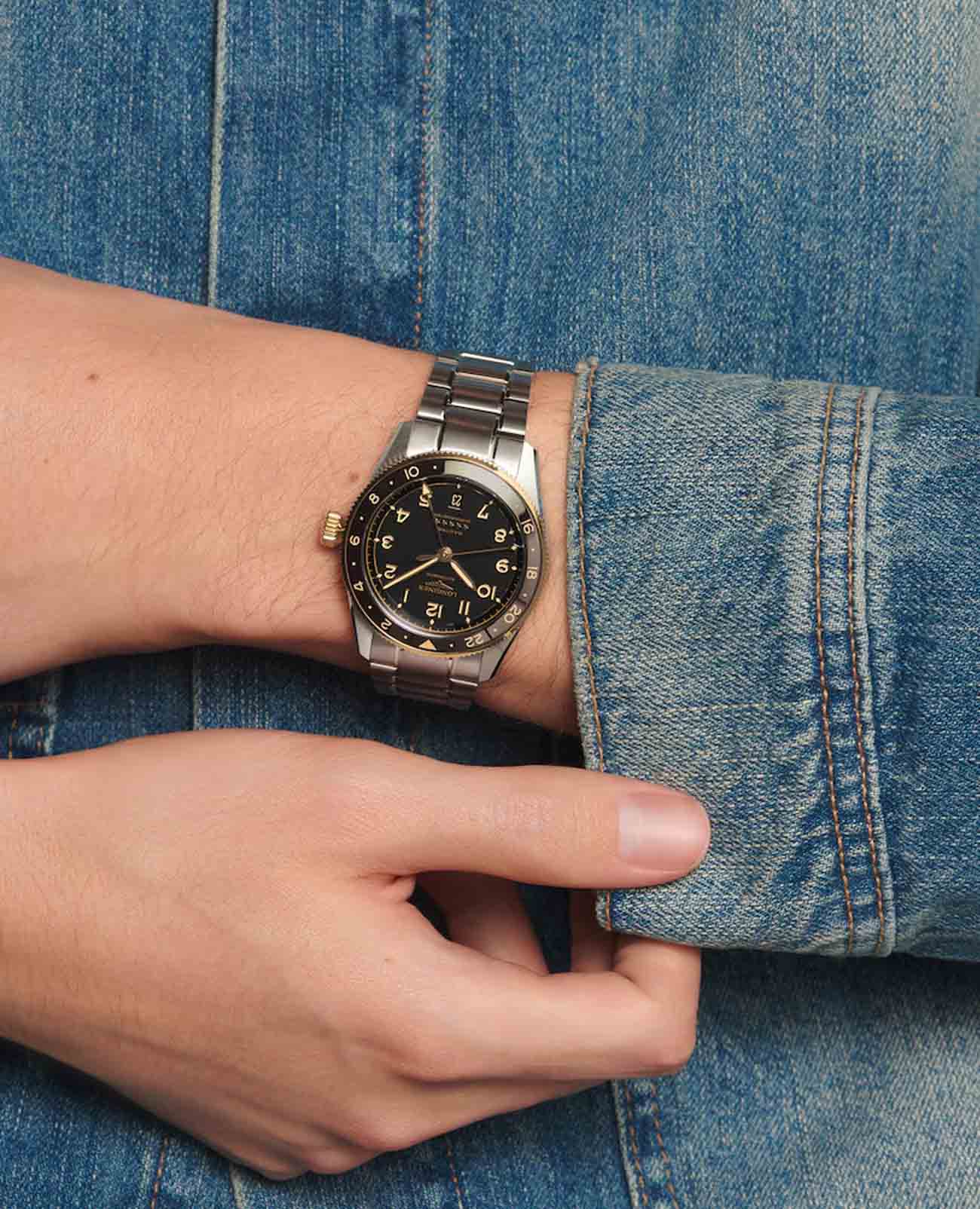 Longines Longines Spirit L3.802.5.53.6  - задняя крышка сталь корпуса, швейцария часы