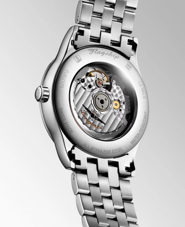 Longines Longines Flagship L4.984.4.18.6 , наручные мужские часы фото под углом