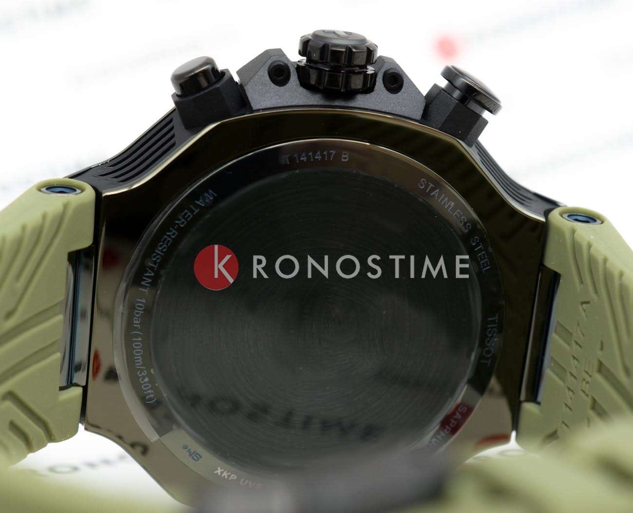 Оригинальные часы Tissot Tissot T-Race Quartz Chronograph T141.417.37.061.02 кварцевые калибр механизма  общий вид