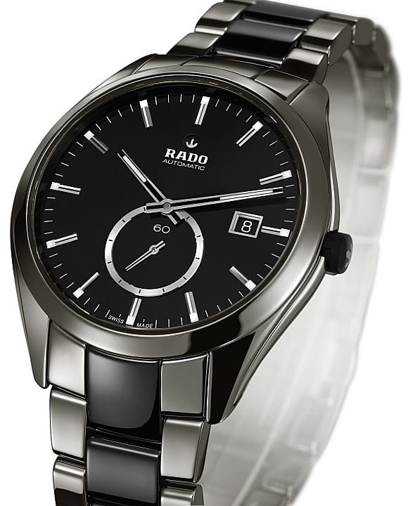 Rado Rado Hyperchrome R32025152, hyperchrome швейцария мужские часы на браслете плазменная керамика + ceramos™ боковой вид