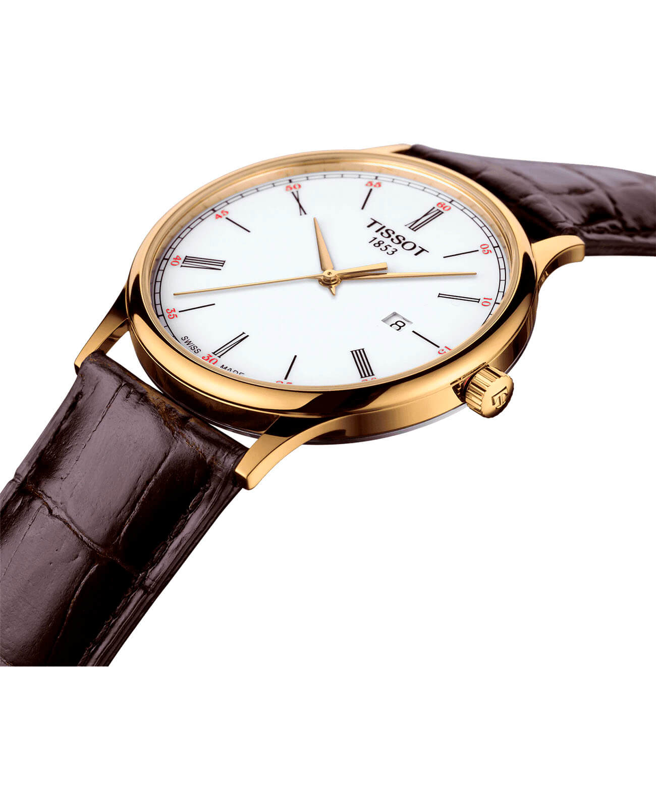 Tissot Tissot Rose Dream 18K Gold T914.410.46.013.00 , наручные мужские часы фото под углом