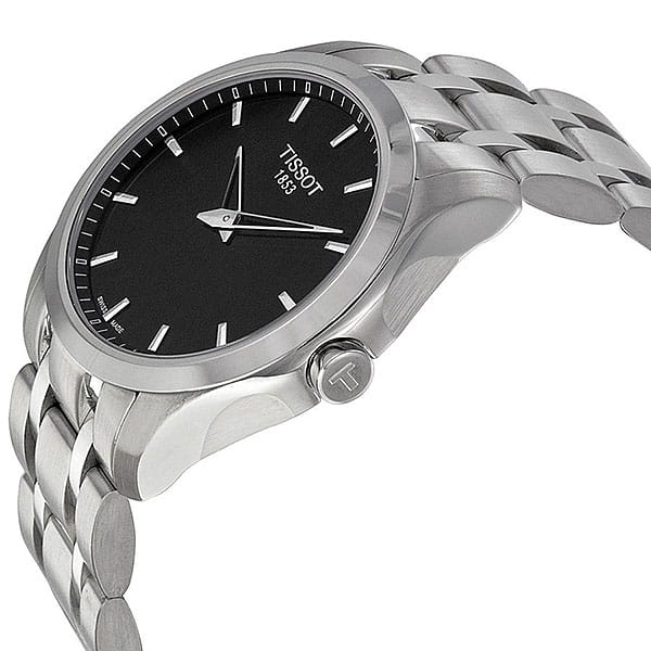 Tissot Tissot Couturier T035.446.11.051.00, t-classic швейцария мужские часы на браслете нержавеющая сталь боковой вид