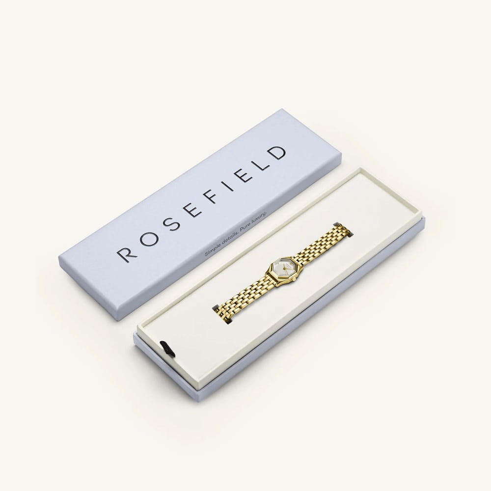 Rosefield Rosefield The Gemme GWGSG-G02  - задняя крышка сталь металл корпуса, сша часы