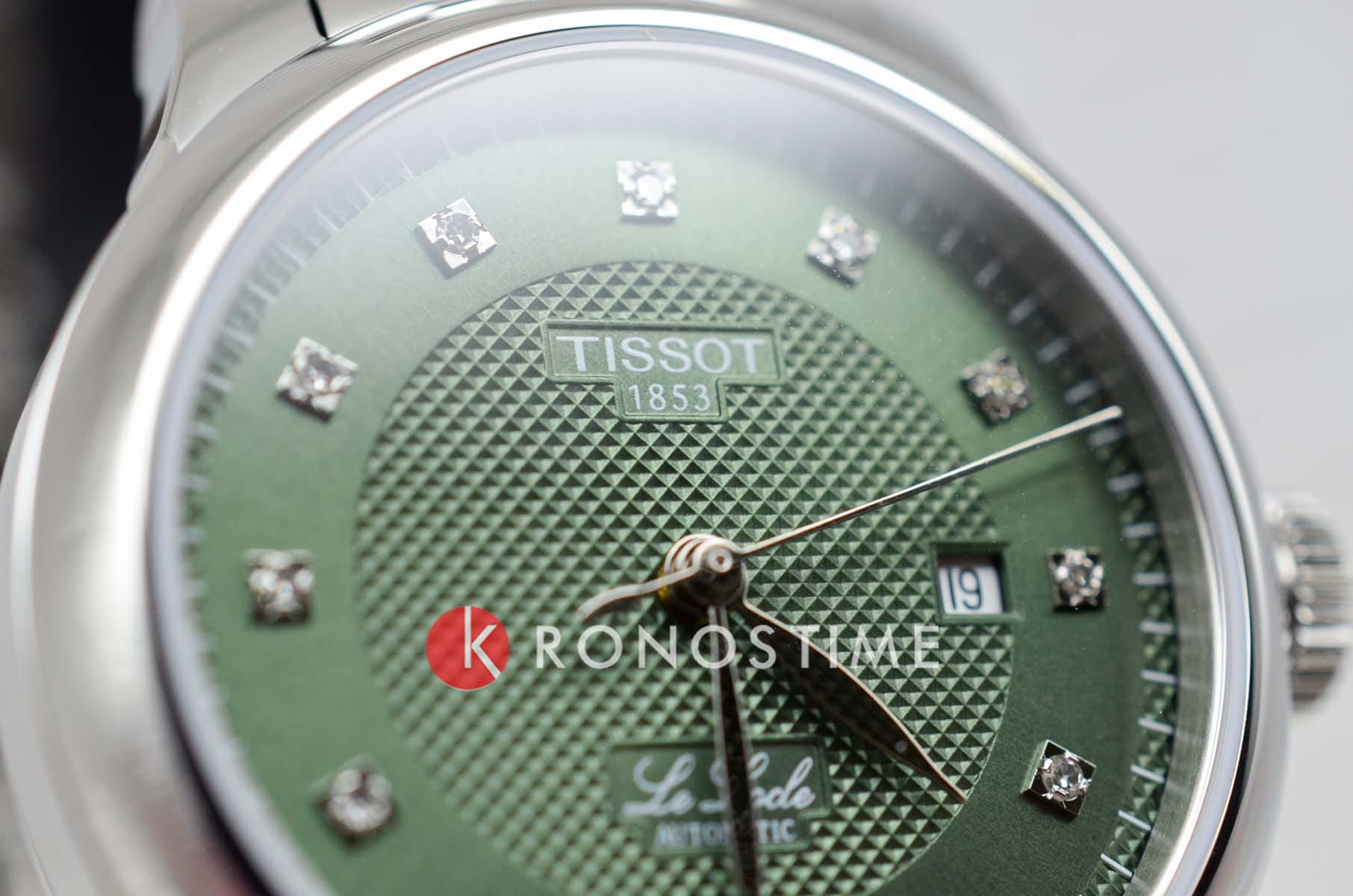 Оригинальные часы Tissot Tissot Le Locle Automatic Lady T006.207.11.096.00 механические калибр механизма  общий вид