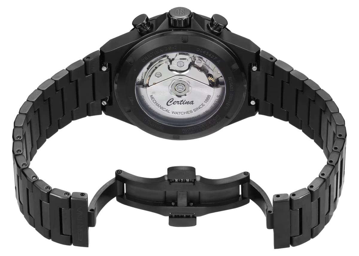 Оригинальные часы Certina Certina DS-7 Chrono Auto C043.427.44.041.00 механические калибр механизма valjoux a05.231 общий вид