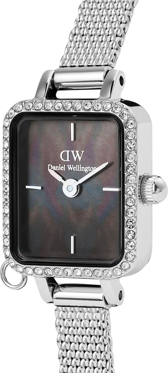 Daniel Wellington Daniel Wellington Quadro Mini Crystal Zodiac Sterling DW00100750 , наручные женские часы фото под углом