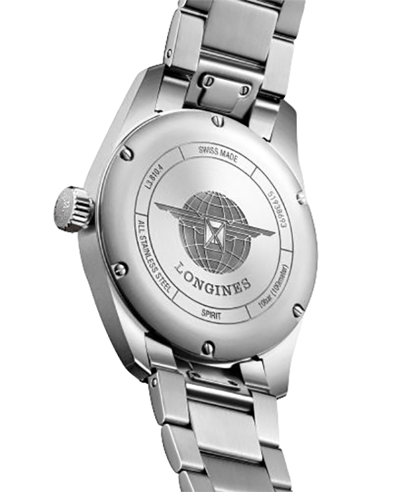 Longines Longines Spirit Prestige Edition L3.810.4.53.9 мужские часы черный циферблат на запястье