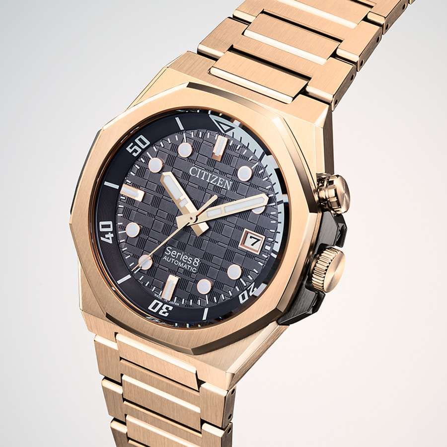 Оригинальные часы Citizen Citizen Series 8 NB6069-53H механические калибр механизма citizen 9051 общий вид