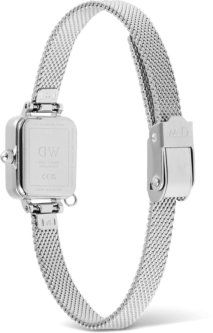 Daniel Wellington Daniel Wellington Quadro Mini Crystal Zodiac Sterling DW00100750, quadro швеция женские часы на браслете нержавеющая сталь боковой вид