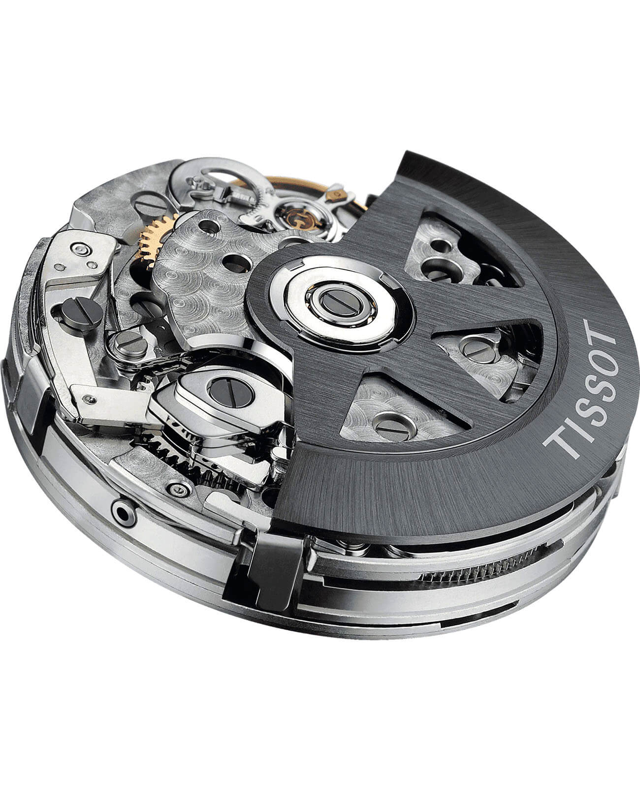 Tissot Tissot PRS 516 Automatic Chronograph T100.427.36.201.00, t-sport швейцария мужские часы на браслете кожаный боковой вид