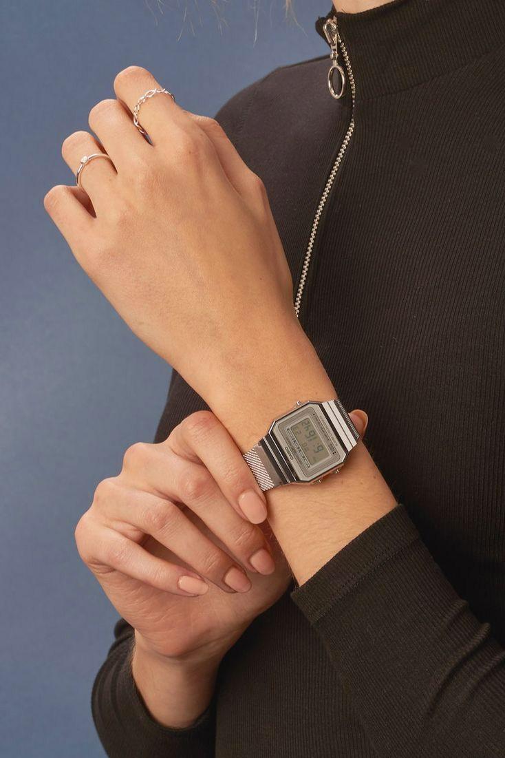 Casio Casio Collection A-700WM-7A , наручные мужские часы фото под углом